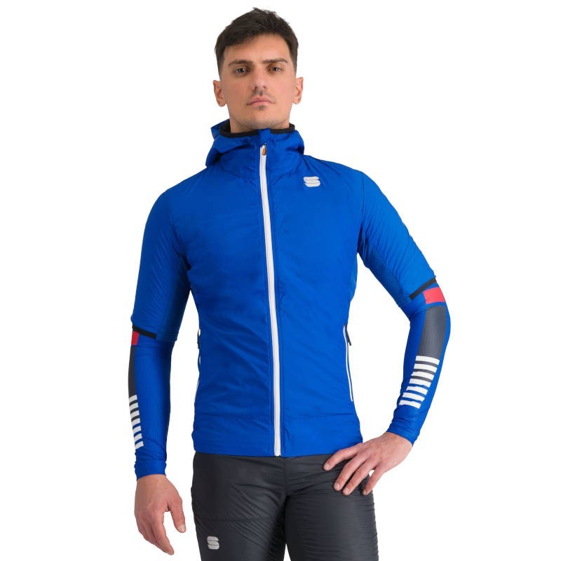 Куртка с коротким рукавом Sportful Rythmo Puffy 2024 яркий синий Куртка с коротким рукавом Sportful Rythmo Puffy 2024 яркий синий